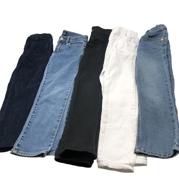 Levi's Other - Kids Size 7 Skinny Jeans BUNDLE Boys Girls Levi's Gap Crewcuts Corduroy